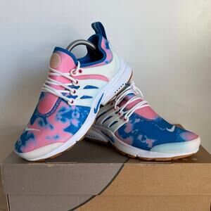 Nike Air Presto Pink Tie Dye Blue Nebula Women Sneakers/Shoes AQ5897-100- SZ 6